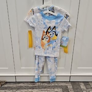 BLUEY Kids Pajama Set - 2 PAirs PJs